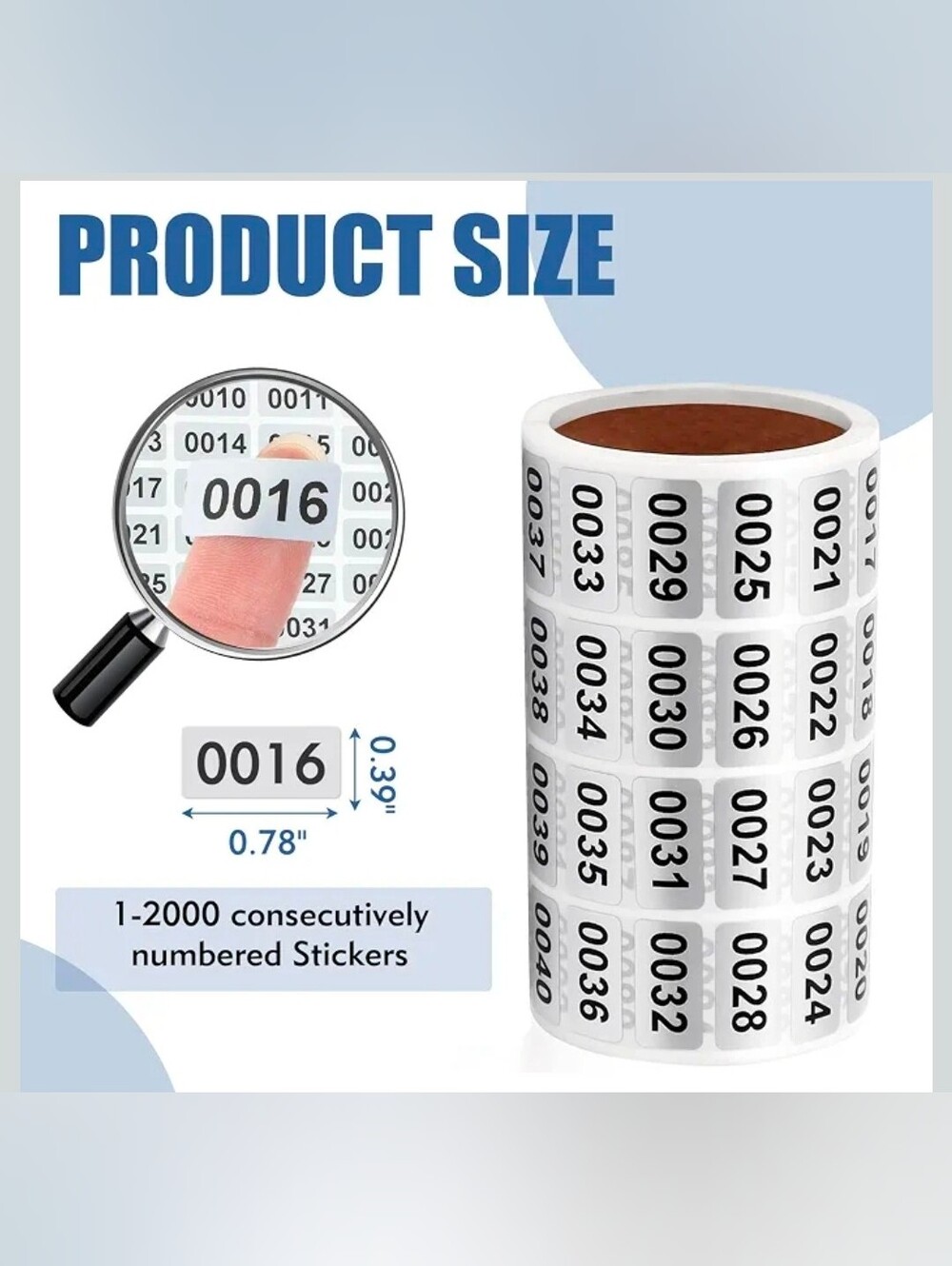 2000 Inventory Stickers - Picture 4 of 6